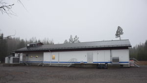 I januari fanns det inget på tomten. Nu är verksamheten i slakteribyggnaden i full gång. En hall för slakteri