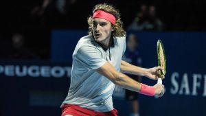 Stefanos Tsitsipas har slagit igenom den här säsongen. Stefanos Tsitsipas.