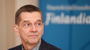 Olli Jalonen tilldelades Finlandiapriset för årets skönlitterära verk. Olli Jalonen.