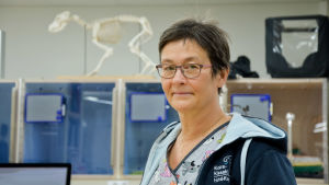 Eva Einola-Koponen är veterinär vid Hund- och kattkliniken i Åbo.. Eva Einola-Koponen.