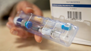 Mässlingen är en av de smittsammaste sjukdomar vi har. Oöppnat MPR-vaccin