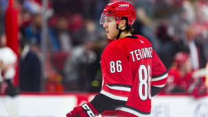 Teuvo Teräväinen. Teuvo Teräväinen i Carolina Hurricanes.