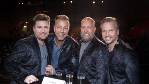 Arvingarna brukar vara en publikfavorit. Det svenska dansbandet Arvingarna.