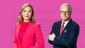 Eduskuntavaalit 2019 tulosillan juontavat Piia Pasanen ja Matti Rönkä.