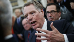 USA:s handelsrepresentant Robert Lighthizer anklagar EU för att skada amerikanska flygplansindustri med sina subventioner till Airbus USA:s handelsrepresentant Robert Lighthizer anklagar EU för att skada amerikanska flygplansindustri med sina subventioner till Airbus