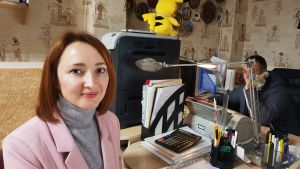 Aleksandra Kalasjnikova anser att president Porosjenko inte har talat direkt med folket Aleksandra Kalasjnikova anser att president Porosjenko inte har talat direkt med folket