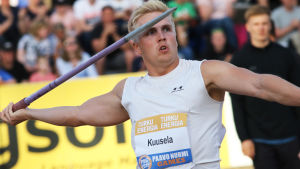 Toni Kuusela främsta finländska spjutnamnet i Tammerfors. Toni Kuusela.