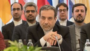 Irans vice utrikesminister Abbas Araghchi under ett möte i Wien den 7.juli 2019. Irans vice utrikesminister Abbas Araghchi under ett möte i Wien den 7.juli 2019.