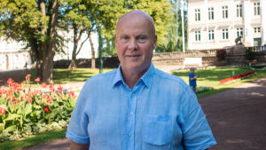 Tjänstemannafackets ordförande Antti Palola. Antti Palola, ordförande på STTK