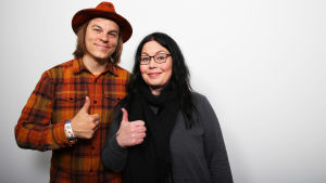 Frank Martela ja Maria Jyrkäs 