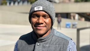 Tidigare röstade Jamaal Myers på liberalerna. Nu går rösten till socialdemokratiska NDP.. Jamaal Meyers