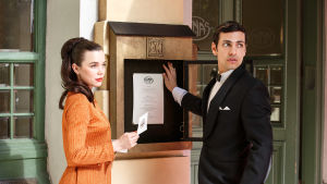 Nina (Hedda Stiernstedt) & Angelo (Simone Coppo) i nya säsongen. Vår tid är nu