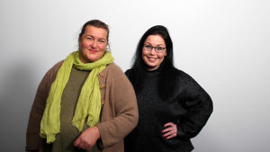  Liisa Uusitalo-Arola ja Maria Jyrkäs.