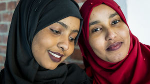 Maryam Yuusuf Ahmed ja Shukri Abdi Husein.