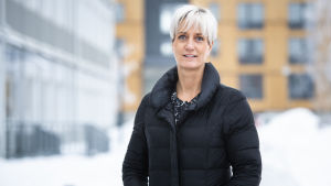 Anna-Karin Lindqvist undersöker aktiva skoltransporter ur både barnens, lärarnas och föräldrarnas perspektiv. Anna-Karin Lindqvist på Luleå Tekniska Universitet.