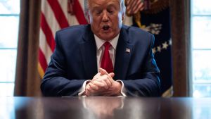President Trump höll en åter igen en presskonferens med anledning av coronaviruset på onsdag kväll. President Trump höll en åter igen en presskonferens med anledning av coronaviruset på onsdag kväll.