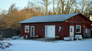 Näseuddens sjöräddningsstation i Ekenäs. Ekenäs sjöräddare hjälper frivilligt dem som råkar i sjönöd. Ekenäs sjöräddares hus på Näseudden.