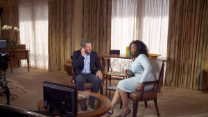 Armstrong erkände dopningen för första gången 2013. Lance Armstromg talar med Oprah Winfrey.