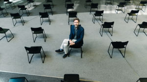Kaarlo Hildén säger att akademin måste sätta ribban högt och vara en förebild för de studerande. Kaarlo Hildén, Helsinki, 11.08.2020