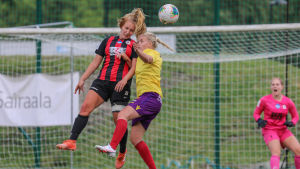 Nickduell under PK-35-Åland United.