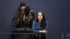 Linda Karlsson är doktorand i psykologi vid Åbo Akademi och en av forskarna som medverkar i forskningsprojektet. porträtt bild på Linda Karlsson