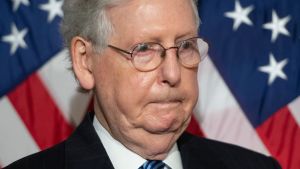 Senatens majoritetsledare republikanen Mitch McConnell har kritiserat Trumps beslut. Senatens majoritetsledare Mitch McConnell
