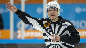 Daniel Österholm var tidigare linjedomare på liganivå men har nu sadlat om till huvuddomare. Han dömer för tillfället i Mestis. Daniel Österholm.