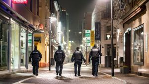 Polisen i den tyska staden Offenbach.