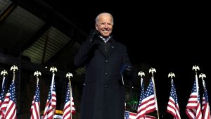 USA:s linje väntas inte ändras märkbart när Joe Biden tillträder som president i januari 2021. Joe Biden
