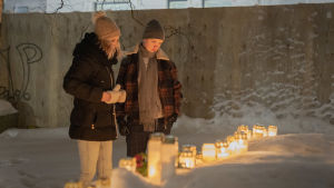 De tre pojkarna kan dömas till långa fängelsestraff trots sina låga åldrar. Milla Haakanen vasemmalla ja Julia Eskonen oikealla
