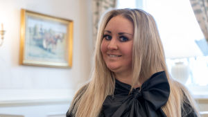Hjärtpatienten Heidi Mattsson upplevde att det var väldigt kul att upptäcka nya maträtter och produkter under veganmånaden. Heidi Mattsson.
