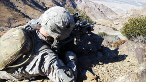 USA invaderade Afghanistan år 2001, efter terrorattackerna den 11 september 2001. Exakt 20 år senare ska reträtten ha fullföljts. Bilden är från filmen No Greater Love. USA invaderade Afghanistan år 2001, efter terrorattackerna den 11 september. Bilden är från filmen No Greater Love.