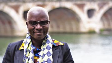 Bild på sångerskan Angélique Kidjo.