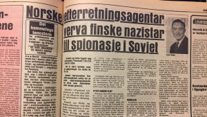 Den norska tidningen Ny Tid skrev om Magnus Brattens spionbakgrund år 1977 i en omfattande intervju med en major som Bratten arbetat med. Artikeln väckte uppmärksamhet också i Finland. Den norska tidningen Ny Tid skrev år 1977 om Magnus Bratten som var spion i Finland på 1950-talet.