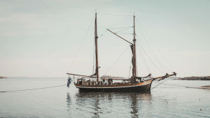 Kaljaasi Olga Dalskär-saaren rannassa, Saaristomerellä.