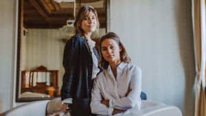 Lisa Langseth och Alicia Vikander. Lisa Langseth och Alicia Vikander.