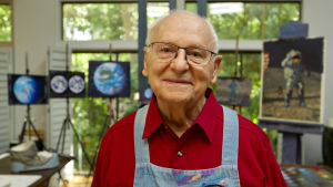 Matka Kuuhun muutti astronautti Alan Beanin elämän. Kuu, tuttu kaveri yötaivaalla järjestää lumoavia näytöksiä koko maailman iloksi.