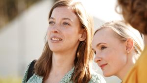 Riksdagsvalet 2019 var kvinnornas val. Vänsterförbundets Li Andersson (till vänster) och De grönas Maria Ohisalo hör till de unga kvinnor som blev invalda. Andersson är nu undervisningsminister och Ohisalo inrikesminister. Li Andersson och Maria Ohisalo