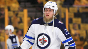 Patrik Laine har ett år kvar på sitt första kontrakt. Patrik Laine, våren 2018.