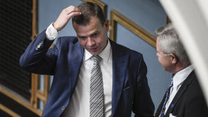 Finansminister Petteri Orpo, bilden tagen i oktober 2018