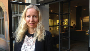 Anna Dahlberg anser att rapporten kommer med en slutsats för ett Natomedlemskap Anna Dahlberg, journalist på Expressen