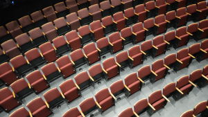 På grund av hårda och oförutsägbara restriktioner har massor av teaterproduktioner satts upp bara för att läggas ner igen utan att få spela en enda riktig föreställning. Teatersalong där varannan sits är bortplockad på grund av coronaepidemin.