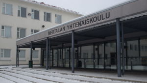 Mertalan koulu har närmare 700 elever. Mertalan koulu har närmare 700 elever.