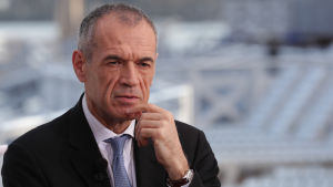 Carlo Cottarelli, även kallad Herr Sax. Carlo Cottarelli.
