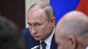 Hittills har sanktioner mot Ryssland inte ändrat märkbart på president Putins politik. Rysslands president Vladimir Putin.