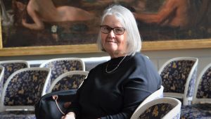 Mona Schalin, arkitekten bakom renoveringen av Ormhuset. Mona Schalin, arkitekten som stått för renoveringen av Ormhuset och som nu får ta emot Finlandiapriset i arkitektur.