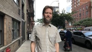 Sibelius-Akademins dekanus Kaarlo Hildén var med i New York. Kaarlo Hilden i New York på orkesterturne med Sibelius-akademin