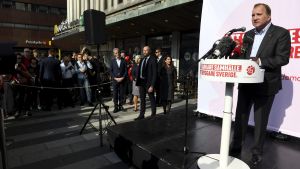 Socialdemokraternas ordförande Stefan Löfven Socialdemokraternas ordförande Stefan Löfven