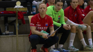 Ken Sirenius startar sin andra säsong som huvudtränare för Dickens damer. Ken Sirenius under Dicken-match 2019.