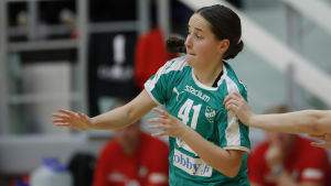 Emma Wickström gjorde en bra säsong på sin kant. Emma Wickström.